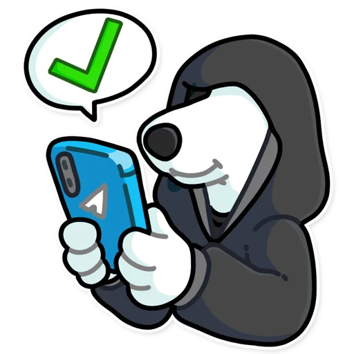 ✅ Стикер «Resistance Dog» для Telegram