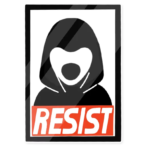📃 Стикер «Resistance Dog» для Telegram