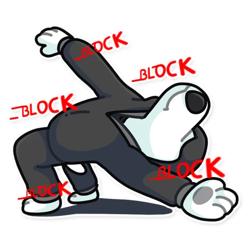 ⛔️ Стикер «Resistance Dog» для Telegram