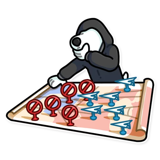 🗺 Стикер «Resistance Dog» для Telegram