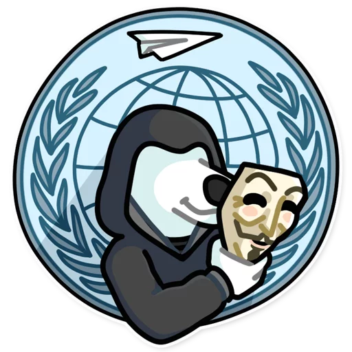 🕴 Стикер «Resistance Dog» для Telegram