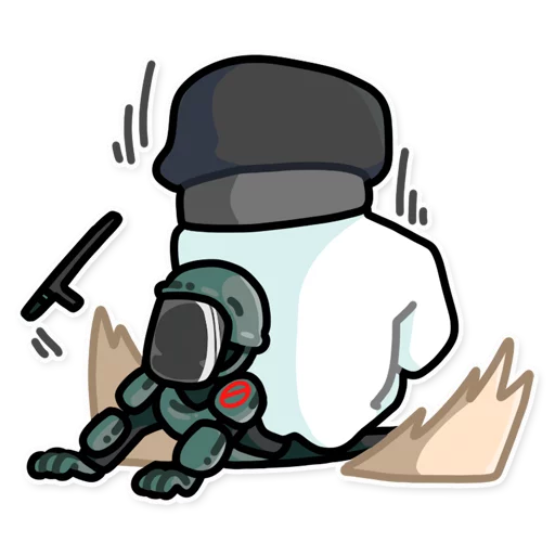 👊 Стикер «Resistance Dog» для Telegram
