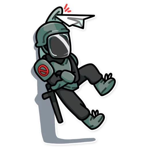 🎯 Стикер «Resistance Dog» для Telegram