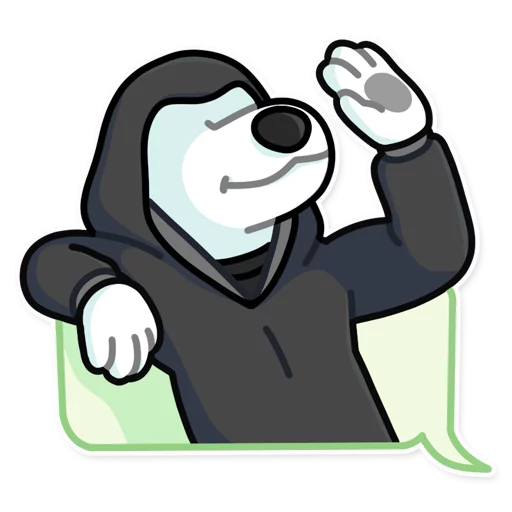 👋 Стикер «Resistance Dog» для Telegram