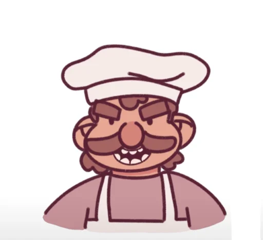 😈 Стикер «Good pizza great pizza» для Telegram