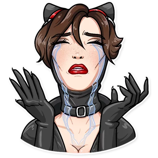 😭 Стикер «Catwoman TgSticker» для Telegram
