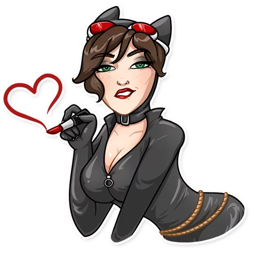 ❤️ Стикер «Catwoman TgSticker» для Telegram
