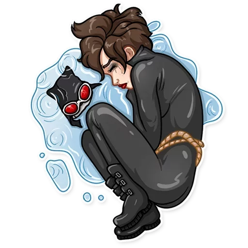 😭 Стикер «Catwoman TgSticker» для Telegram