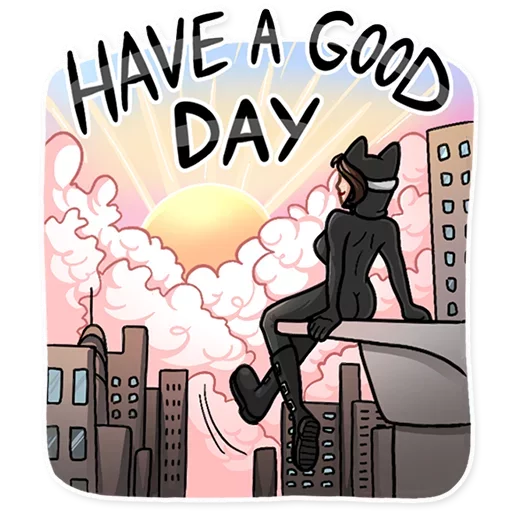 🌅 Стикер «Catwoman TgSticker» для Telegram