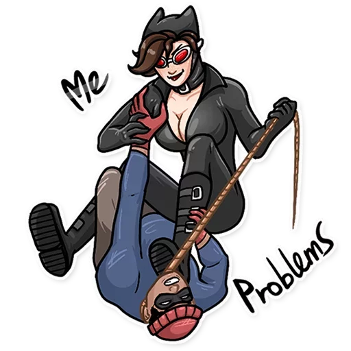 💪 Стикер «Catwoman TgSticker» для Telegram