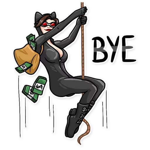 👋 Стикер «Catwoman TgSticker» для Telegram
