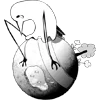 🌑 Эмодзи «Oyasumi Punpun» для Telegram
