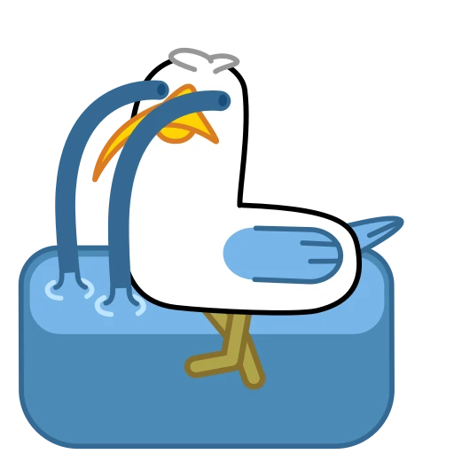 😭 Стикер «Дурачайка» для Telegram