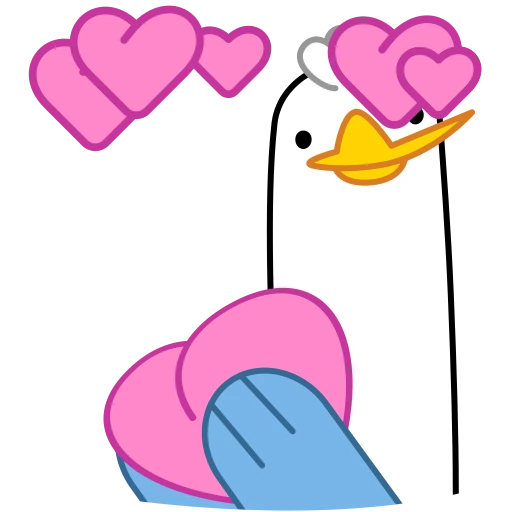 🥰 Стикер «Дурачайка» для Telegram