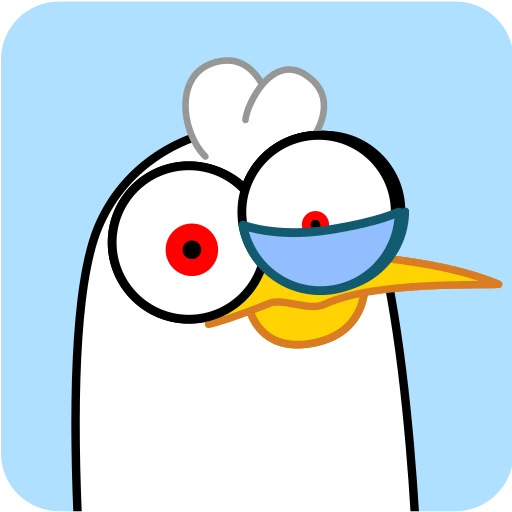 🤪 Стикер «Дурачайка» для Telegram