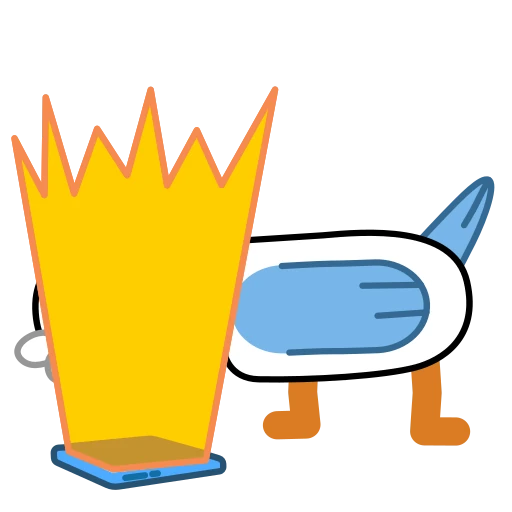 🤪 Стикер «Дурачайка» для Telegram