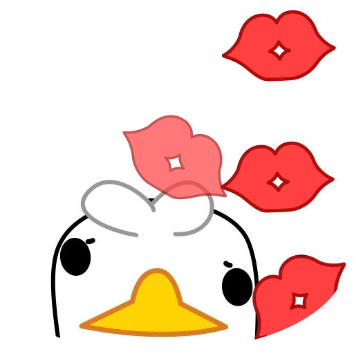 💋 Стикер «Дурачайка» для Telegram