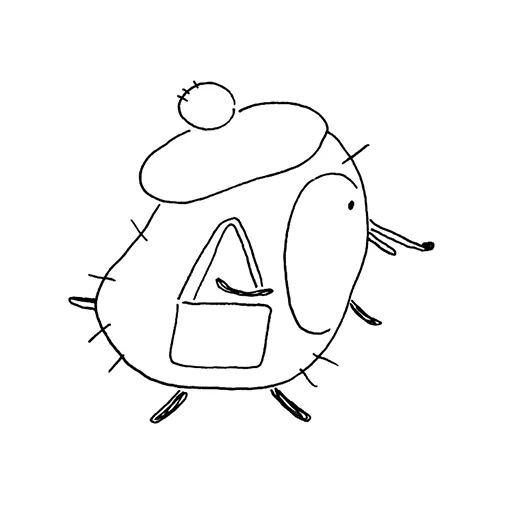 🍂 Стикер «дурацкие ежи» для Telegram