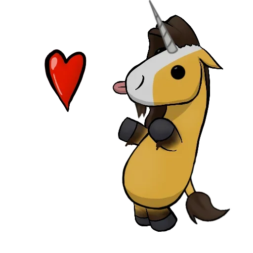 ❤️ Стикер «Good Unicorn» для Telegram