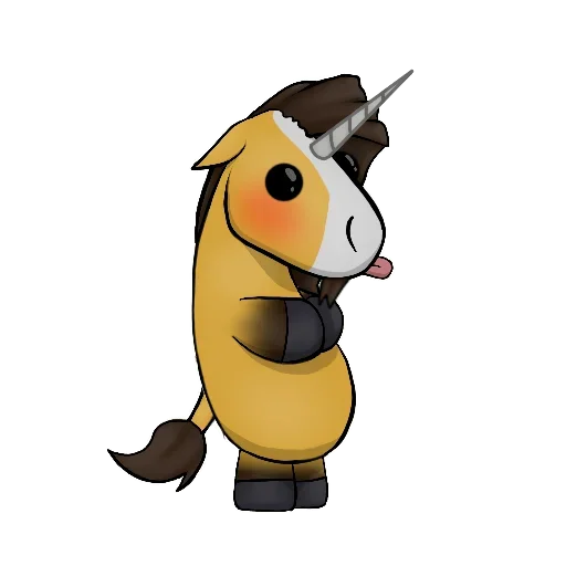 😕 Стикер «Good Unicorn» для Telegram