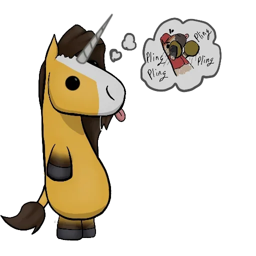 🤪 Стикер «Good Unicorn» для Telegram