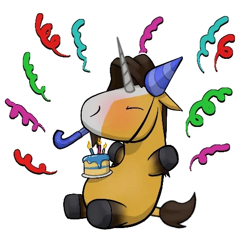🎉 Стикер «Good Unicorn» для Telegram