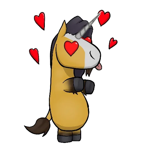 😍 Стикер «Good Unicorn» для Telegram