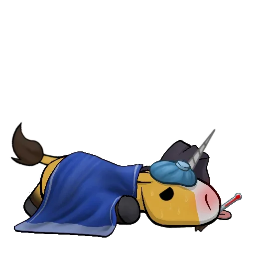 🤒 Стикер «Good Unicorn» для Telegram