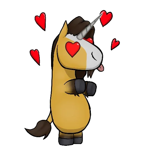 🥰 Стикер «Good Unicorn» для Telegram