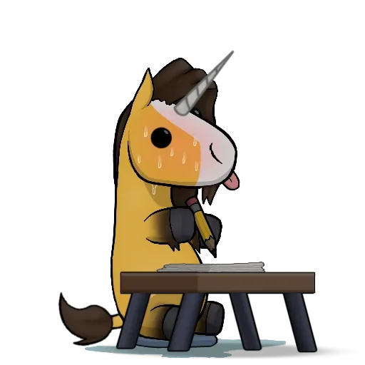 📖 Стикер «Good Unicorn» для Telegram