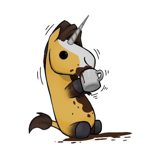 ☕️ Стикер «Good Unicorn» для Telegram