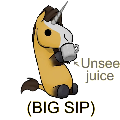😏 Стикер «Good Unicorn» для Telegram