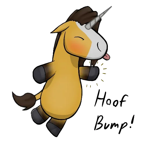 😝 Стикер «Good Unicorn» для Telegram