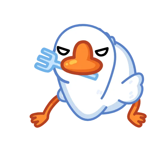😒 Стикер «Гусь» для Telegram