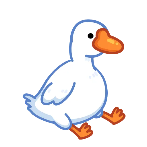 😂 Стикер «Гусь» для Telegram