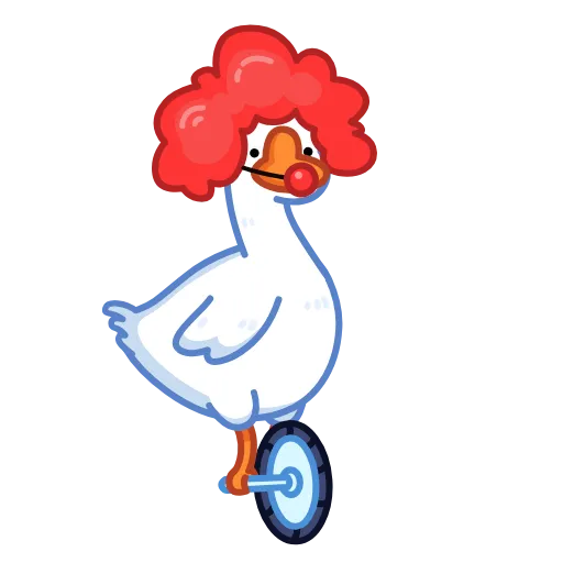 🤡 Стикер «Гусь» для Telegram