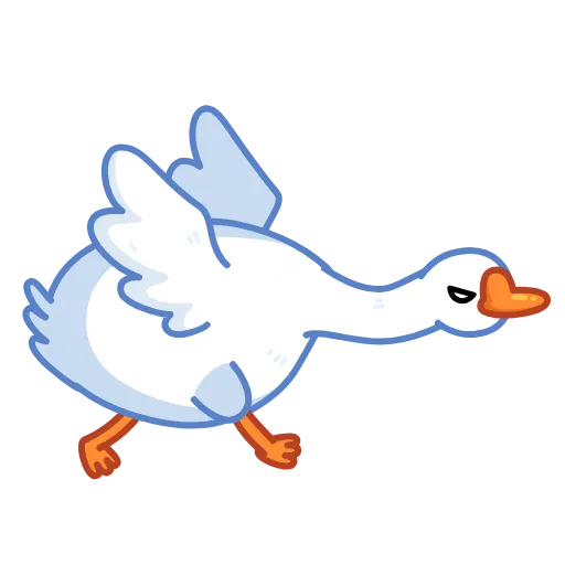 😠 Стикер «Goose» для Telegram