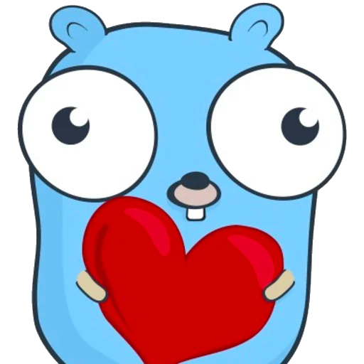 🥰 Стикер «Gopher» для Telegram