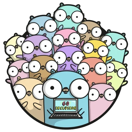 😳 Стикер «Gopher» для Telegram
