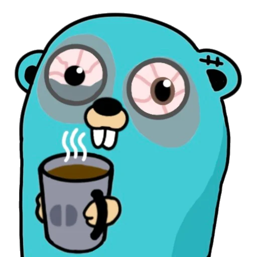 ☕️ Стикер «Gopher» для Telegram