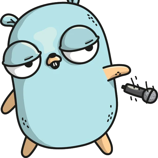 😉 Стикер «Gopher» для Telegram