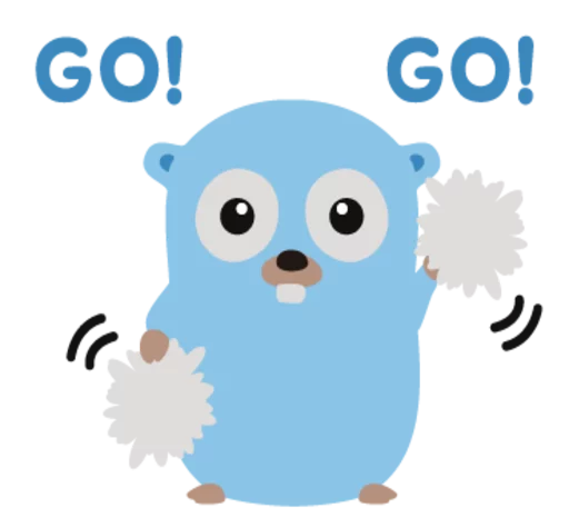 💃 Стикер «Gophers» для Telegram