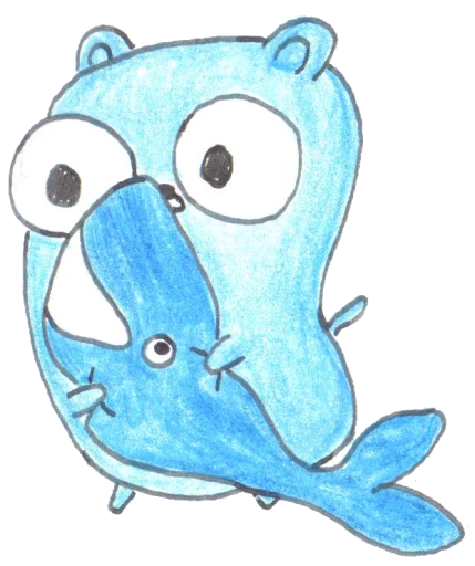 🐋 Стикер «Gophers» для Telegram