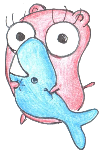 🐋 Стикер «Gophers» для Telegram