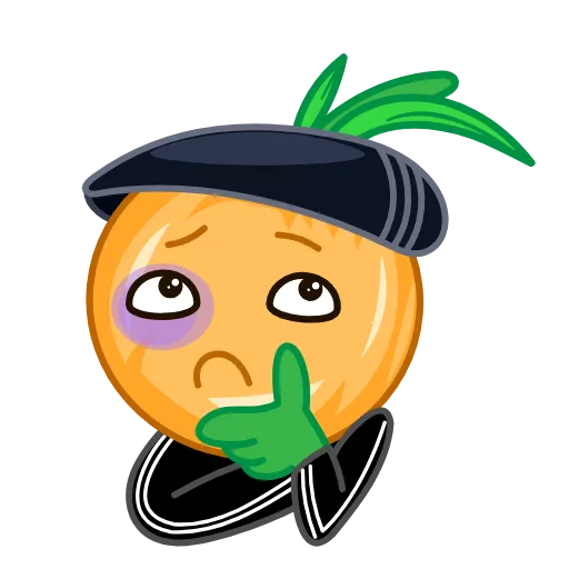 🤔 Стикер «ГопоЛук» для Telegram