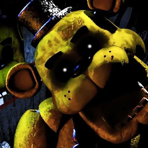 🌟 Стикер «Golden Freddy» для Telegram