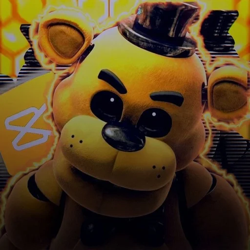 🌟 Стикер «Golden Freddy» для Telegram