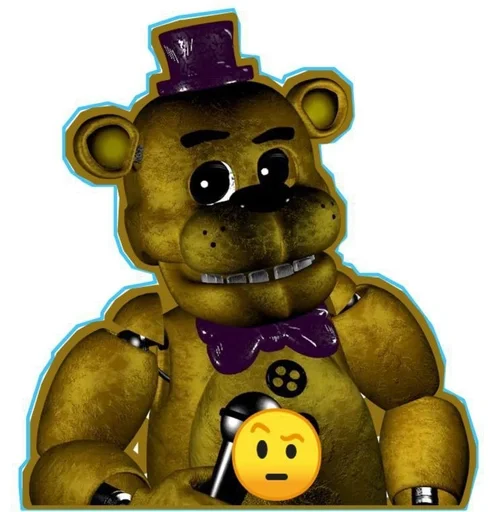 🌟 Стикер «Golden Freddy» для Telegram