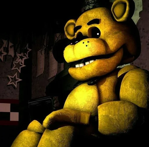 🌟 Стикер «Golden Freddy» для Telegram