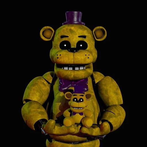 Стикерпак Golden Freddy для Telegram — скачать